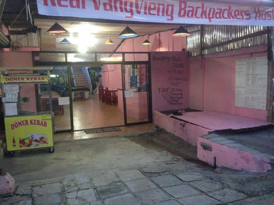 Real Vang Vieng Backpacker Hostel Kültér fotó